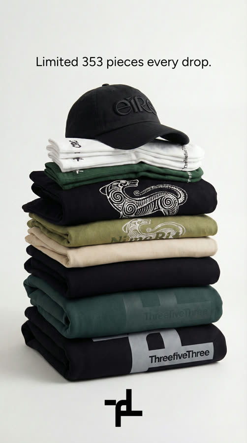 ThreefiveThree apparel ad